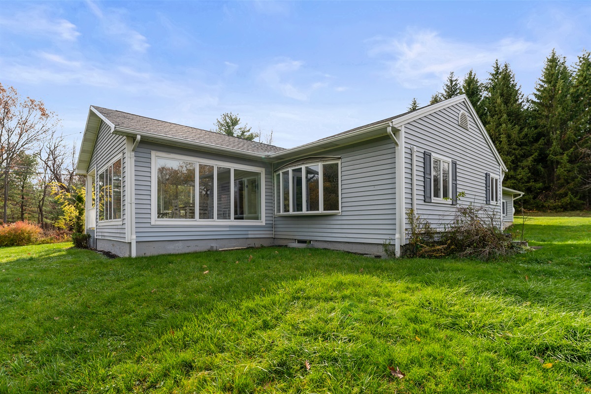 Charming home with large lawn for yard games