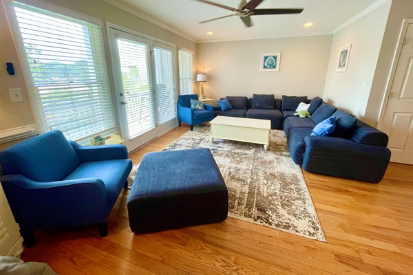 Brand new furniture throughout.