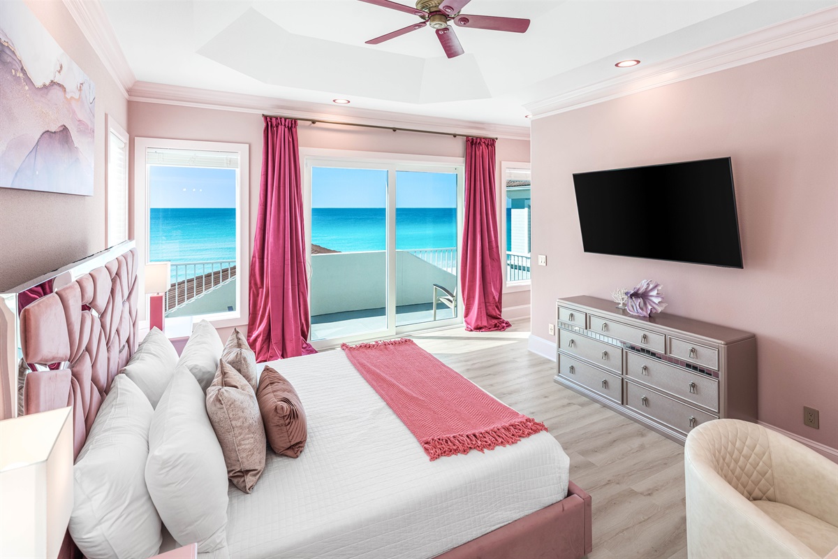 Beachfront Master Suite with Twin Bunk Nook | Third Floor