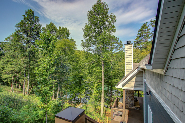 Lake view from loft