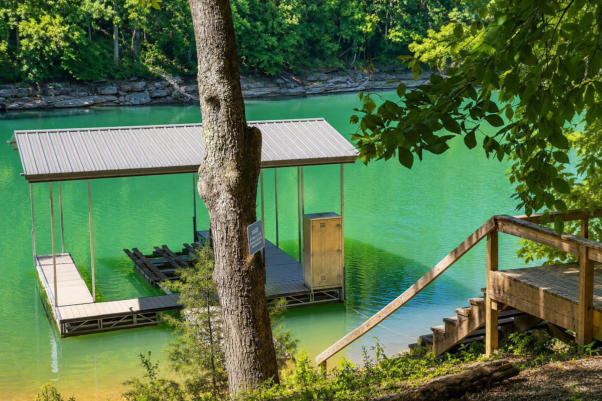 Access to dock