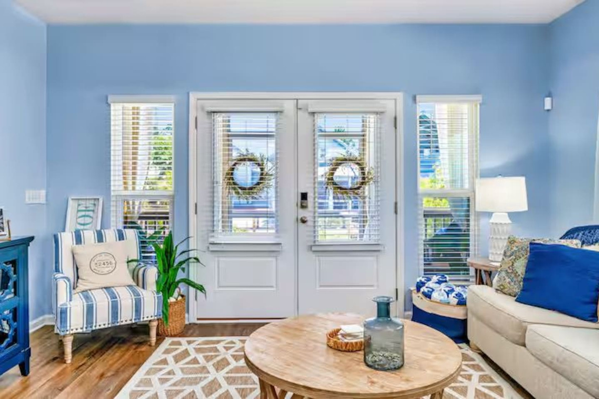 A warm coastal welcome. Step into a bright, stylish space designed to make you feel at home from the moment you arrive