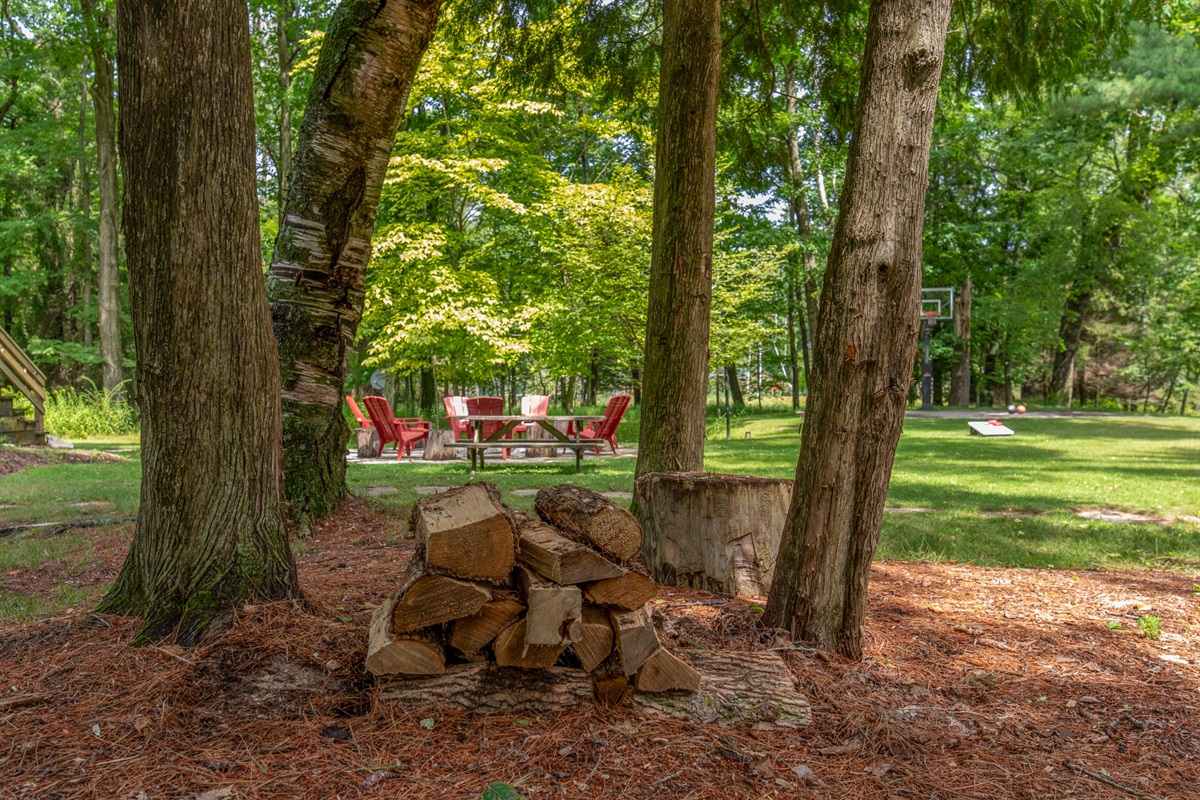 Quintessential cabin in the woods vacation.
