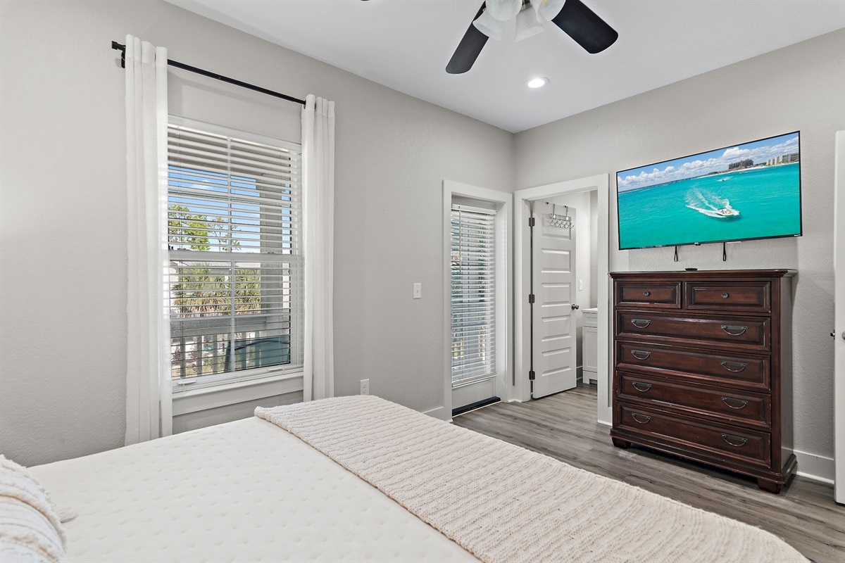 Bedroom #3: King Suite (Second Floor)