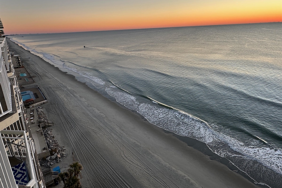 Views to die for from the 15th floor!