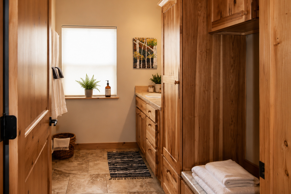 Built-in storage throughout gives you room to truly unpack and make yourself at home.
