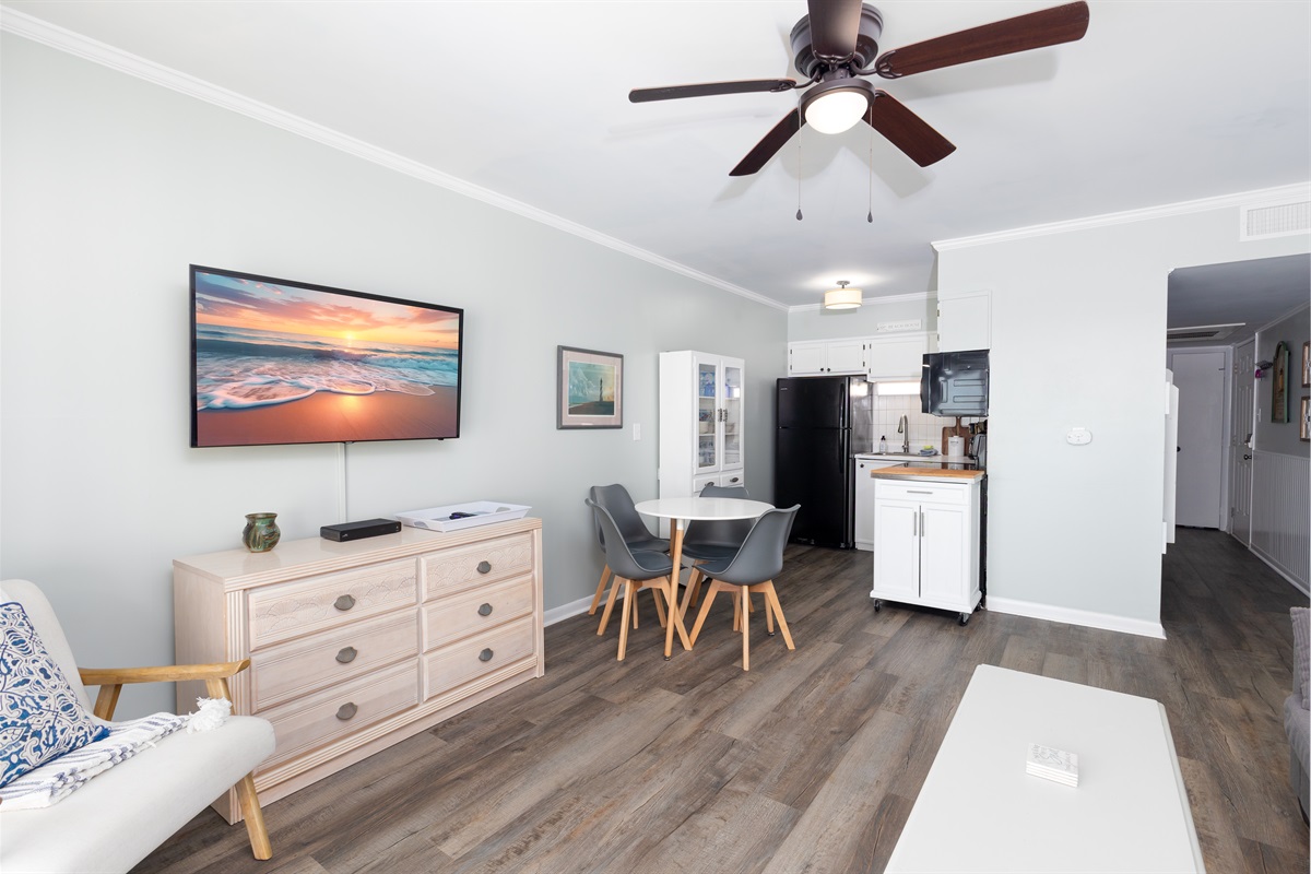 Smart TV in the living area