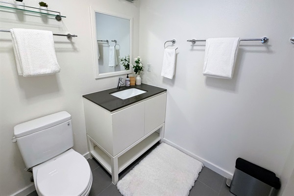Ensuite bathroom in second bedroom
