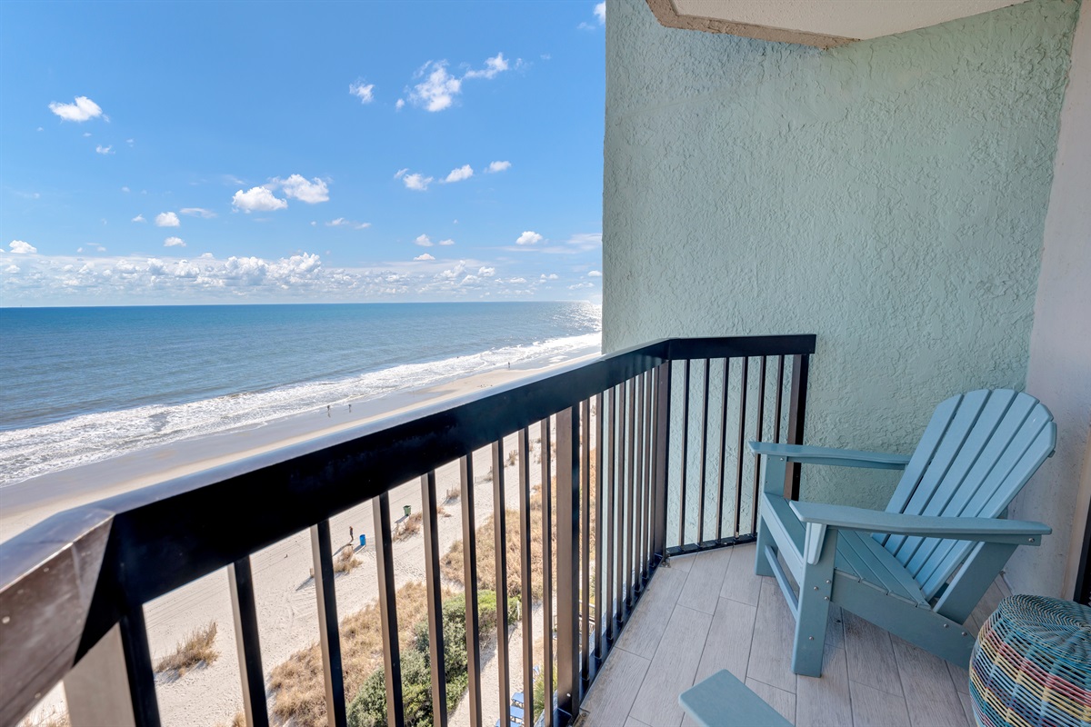 Amazing View from the Balcony!