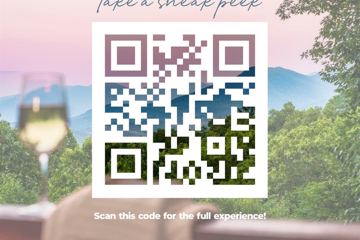 Scan the code to see a video of the Hideaway Lodge.