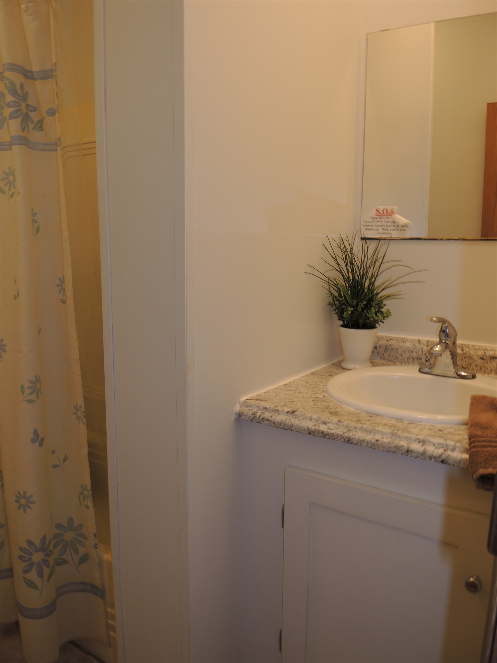 Bath #2 with shower off hallway