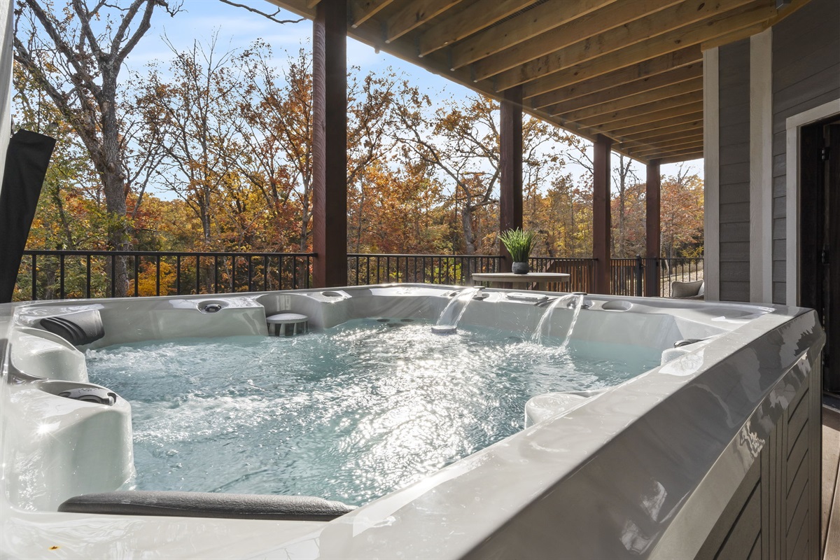 Enjoy the scenery while relaxing!