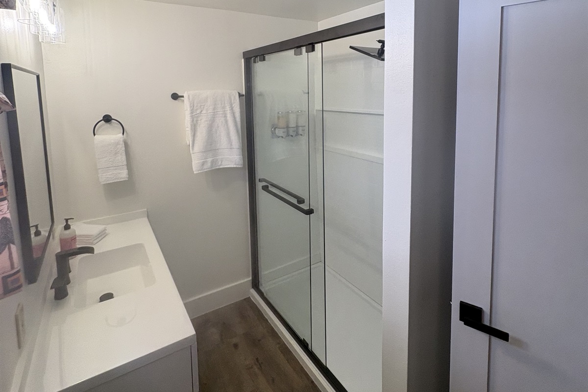 Main Floor Bathroom - JUST REMODELED!