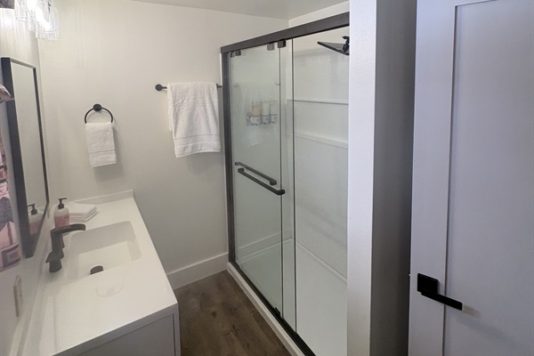 Main Floor Bathroom - JUST REMODELED!