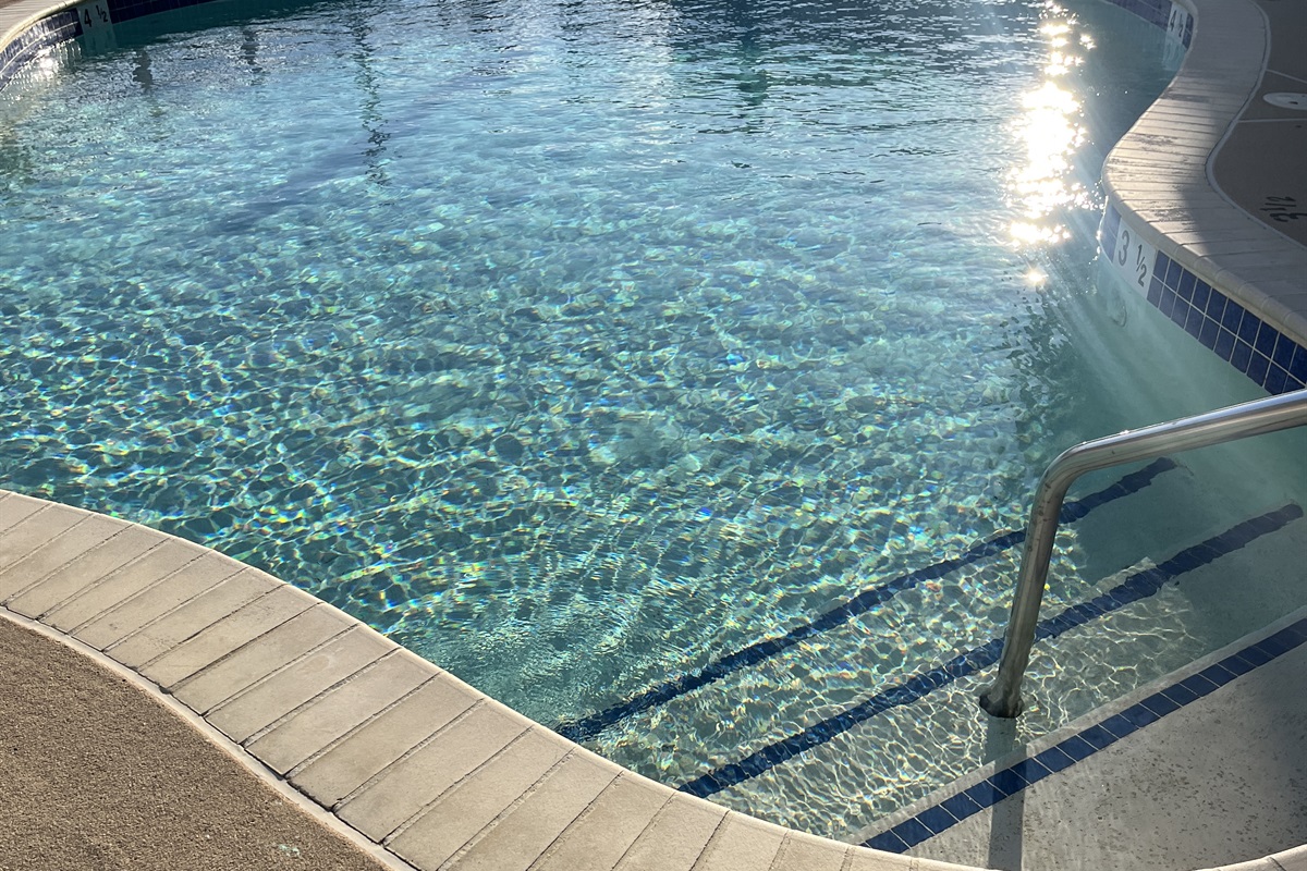 Shared pool just downstairs