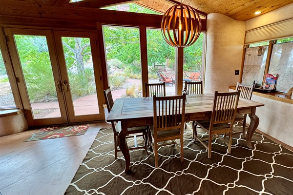 Dining Table with space for 6