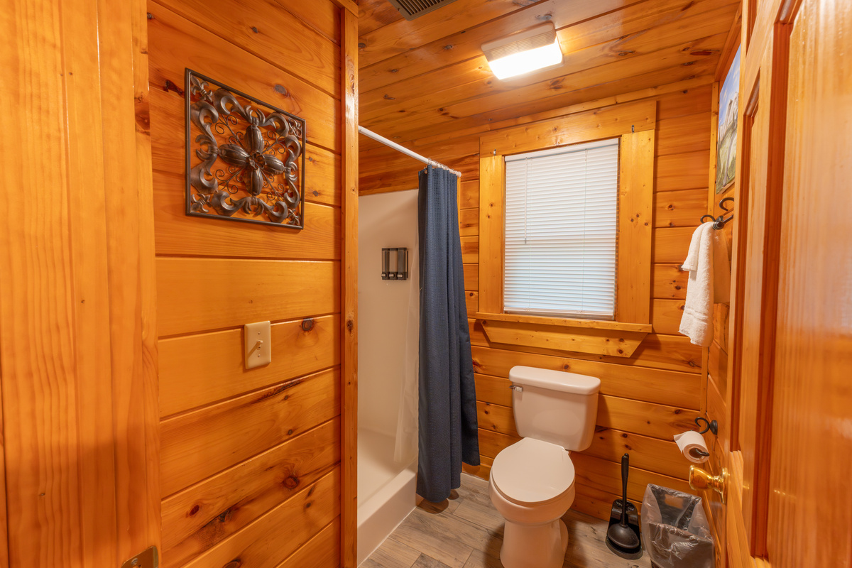 The master suite ensuite bathroom rounds out the master suite perfectly.