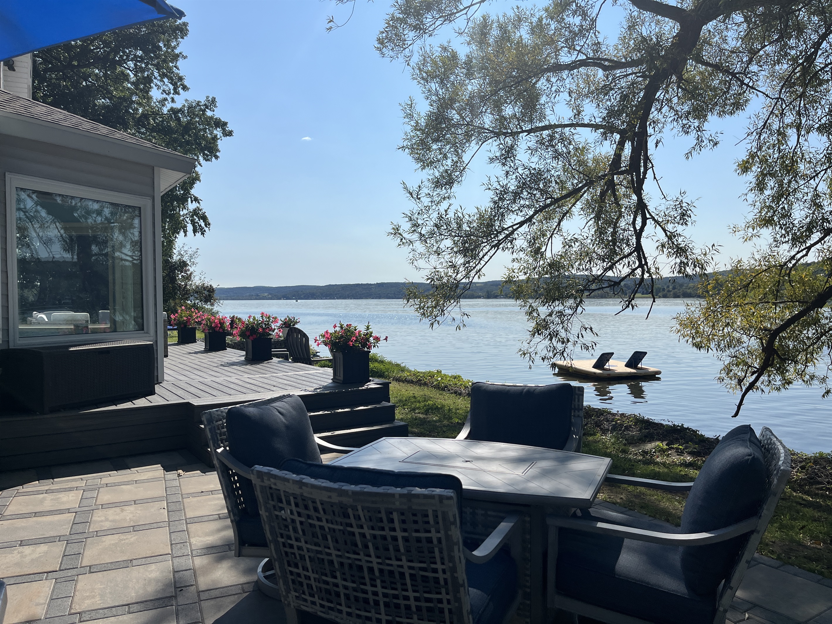 Patio, deck, lounge raft, oh my!!