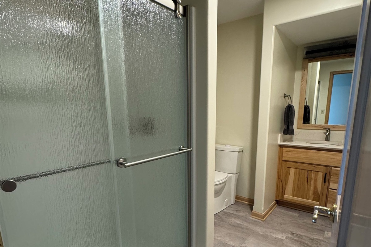 Bathroom 4 serving the Lower Level Common Spaces