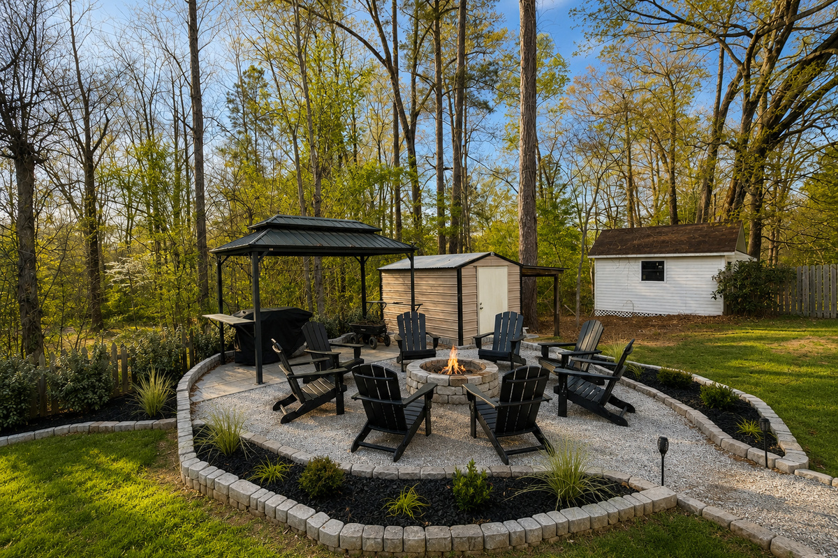 Spend time with your group around the fireplace