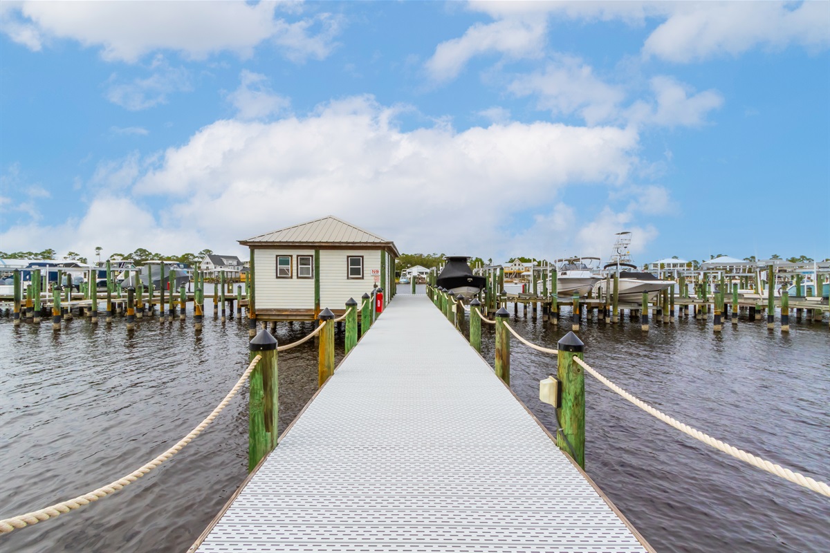 Bring your boat! Boat Slip Available for you!