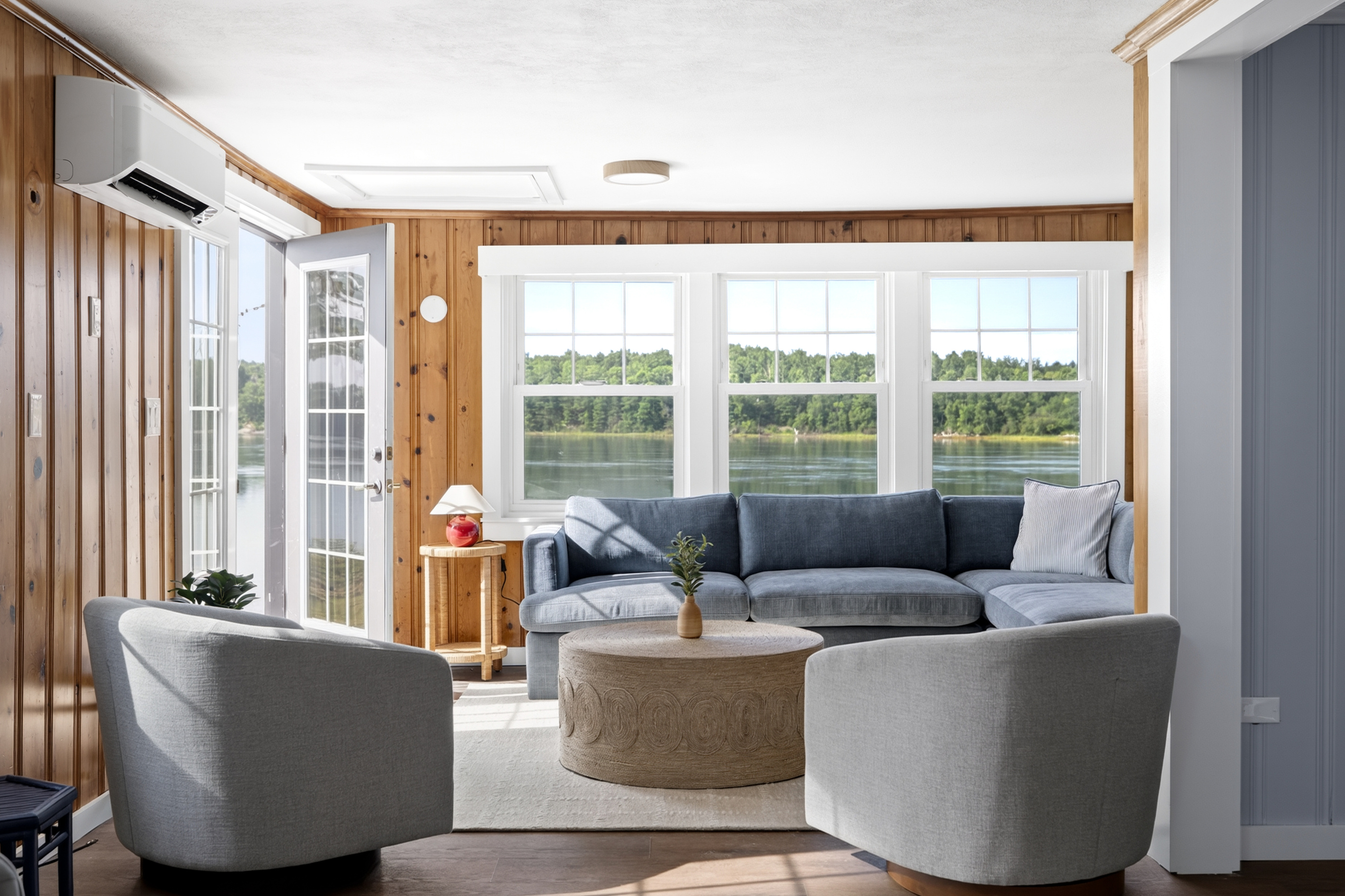 A century-old New England farmhouse fully updated — the exterior tells both stories at once and the curb appeal delivers.