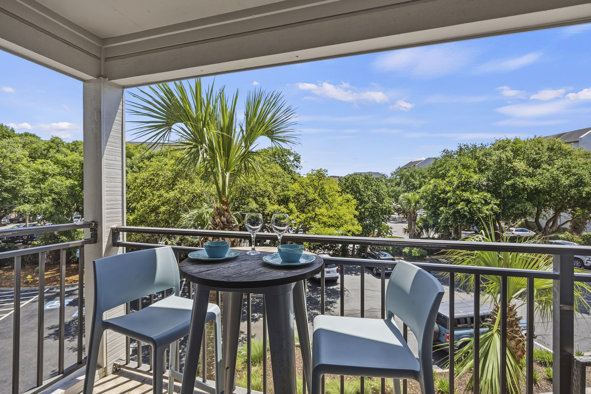 Unwind with coastal views just steps from the beach.