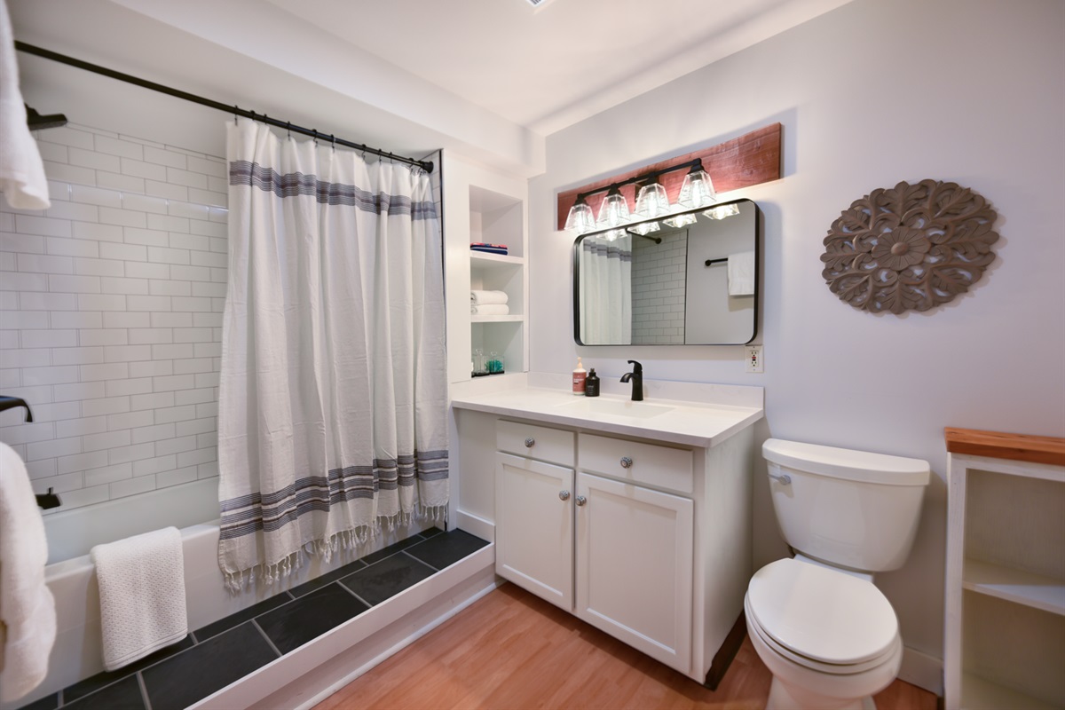 In law suite: Full Bath - Modern remodel with all amenities