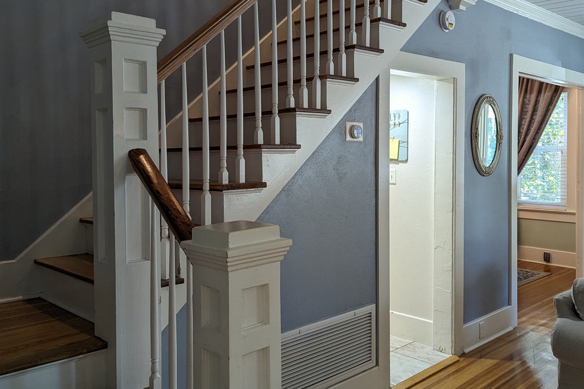 Stairs to bedroom (Main house)