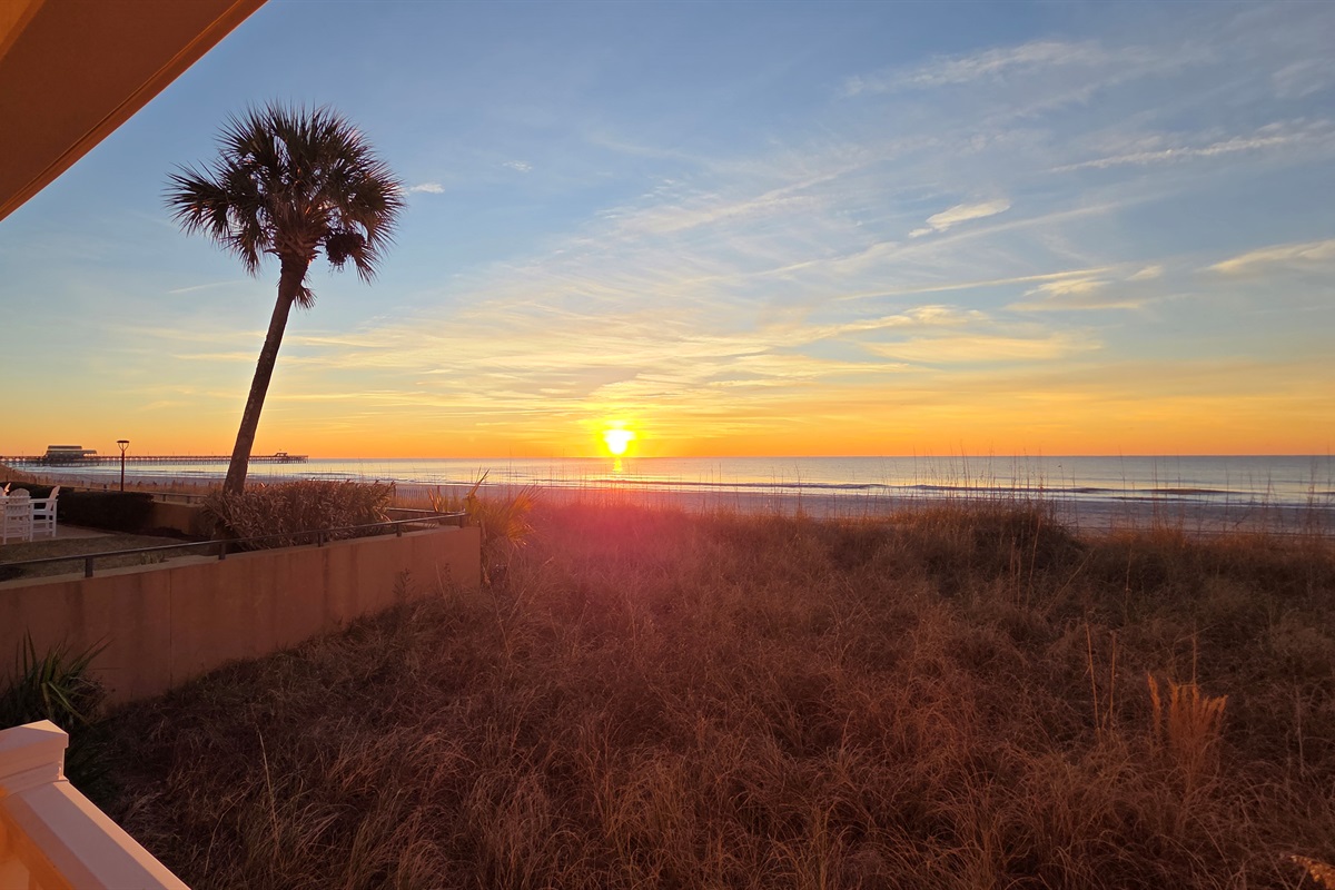 Morning Sunrise from Balcony
