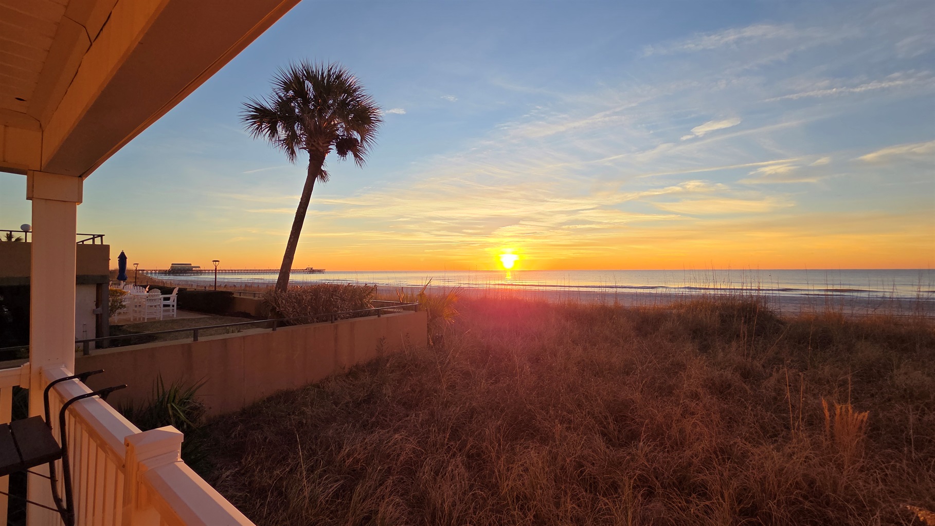 Morning Sunrise from Balcony