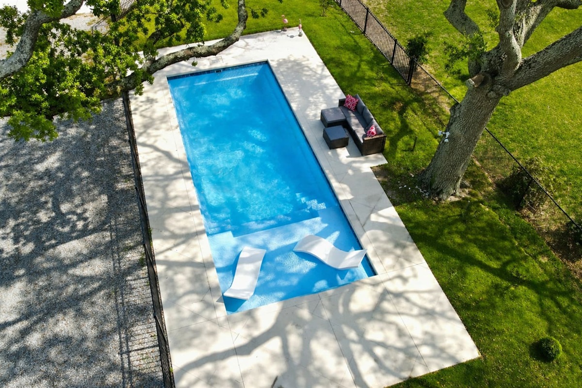 Start your day with a refreshing dip and coastal views.