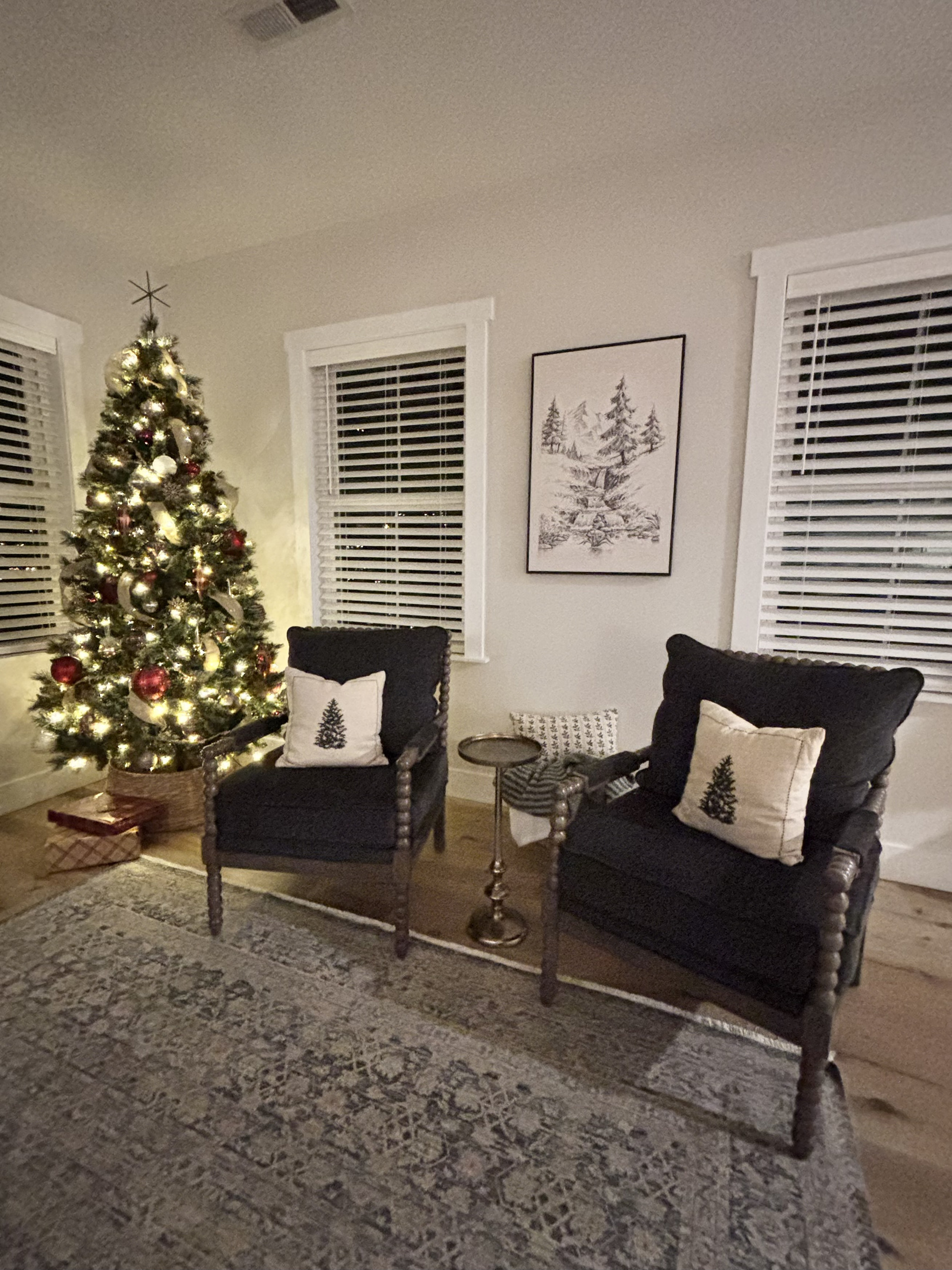 Holiday styling begins Mid- November. Book your holiday stay with us! 