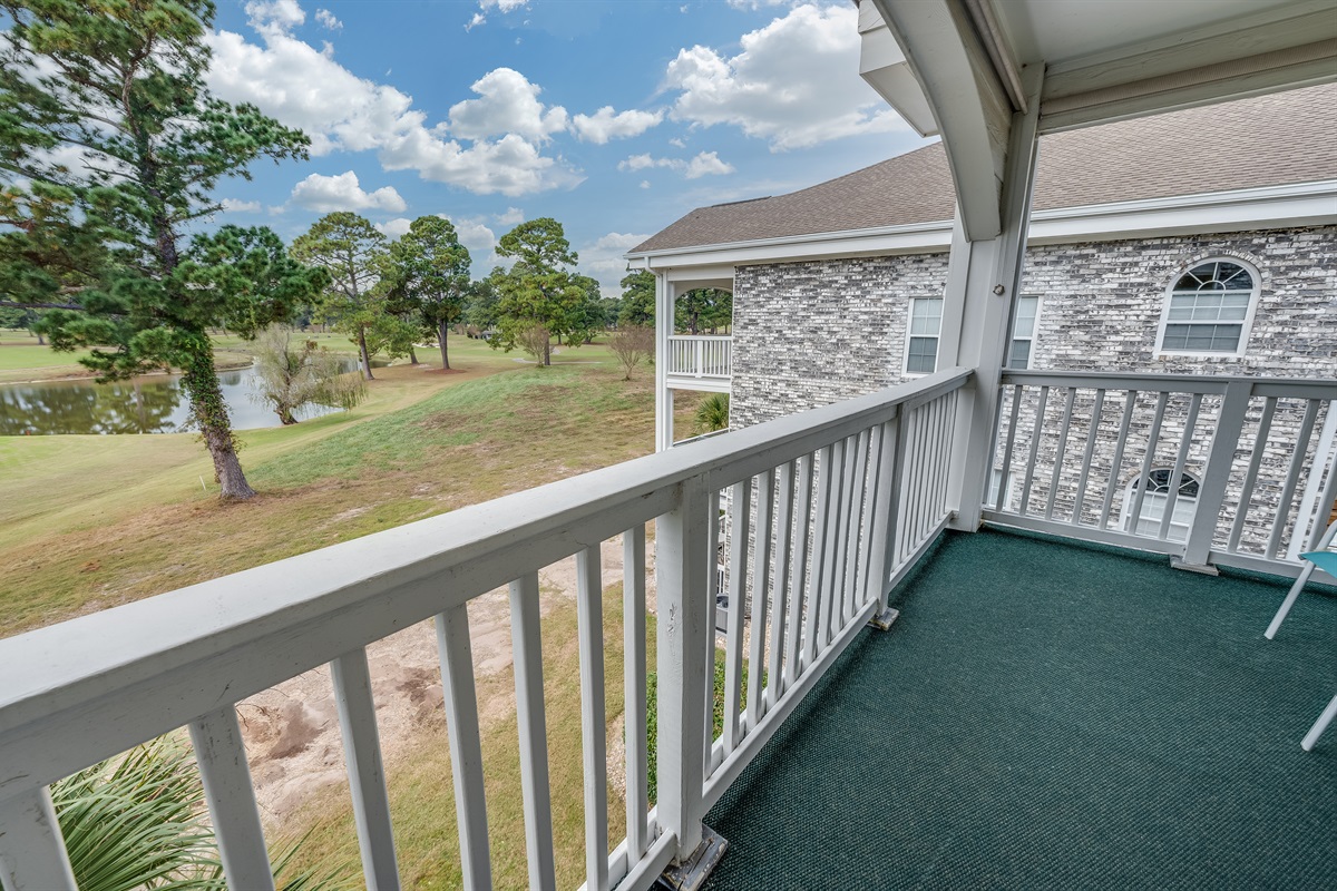 Balcony with Amazing Views