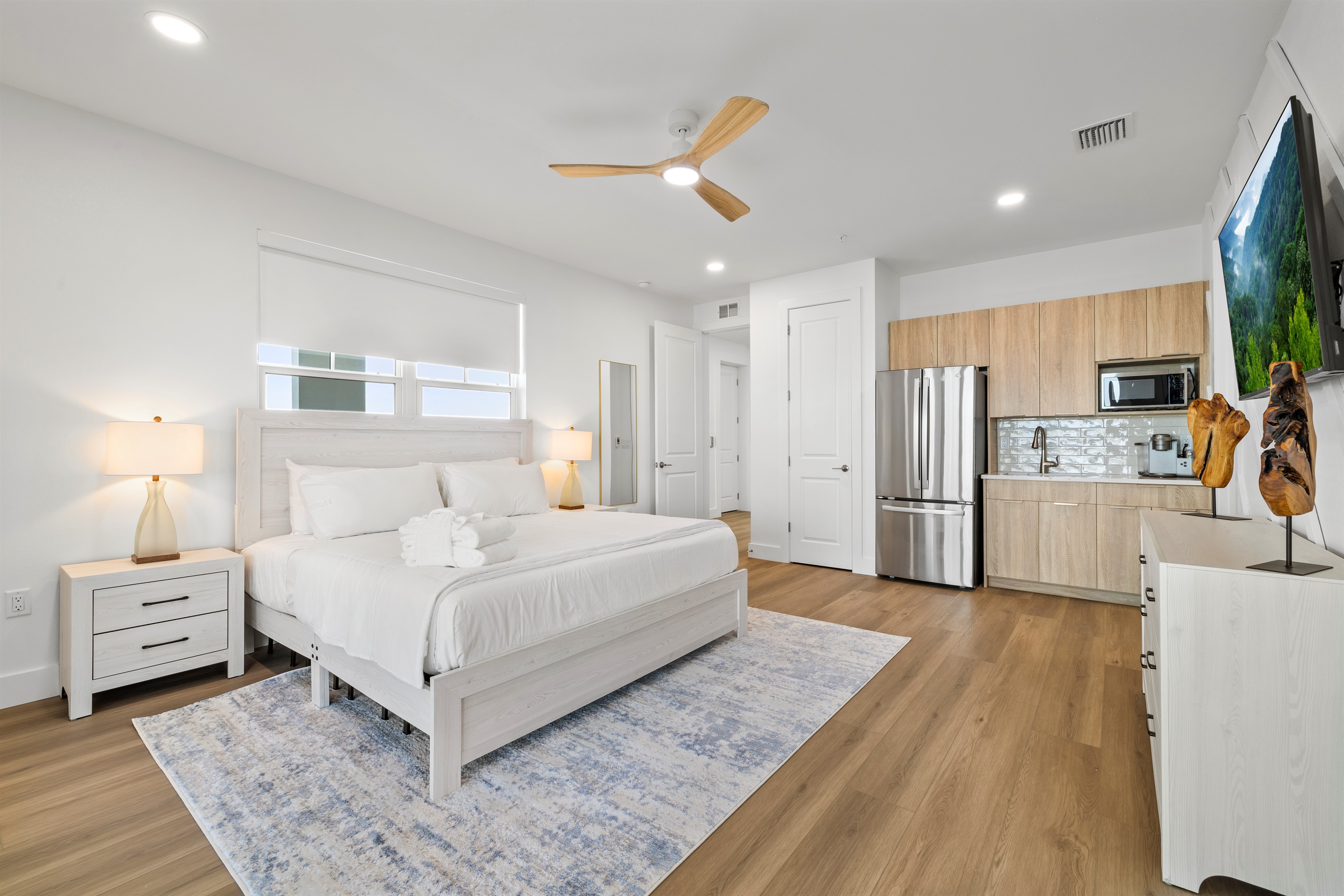 Master Suite with a stunning walk-out balcony