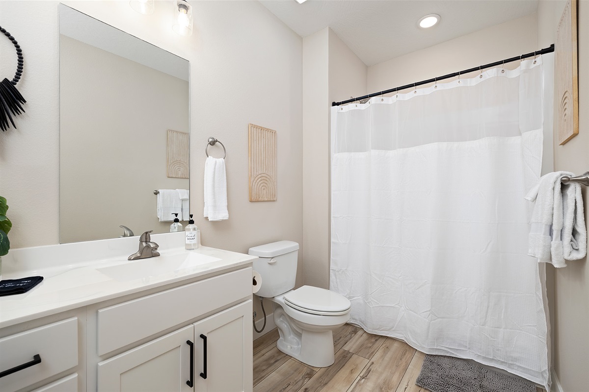 hallway bathroom