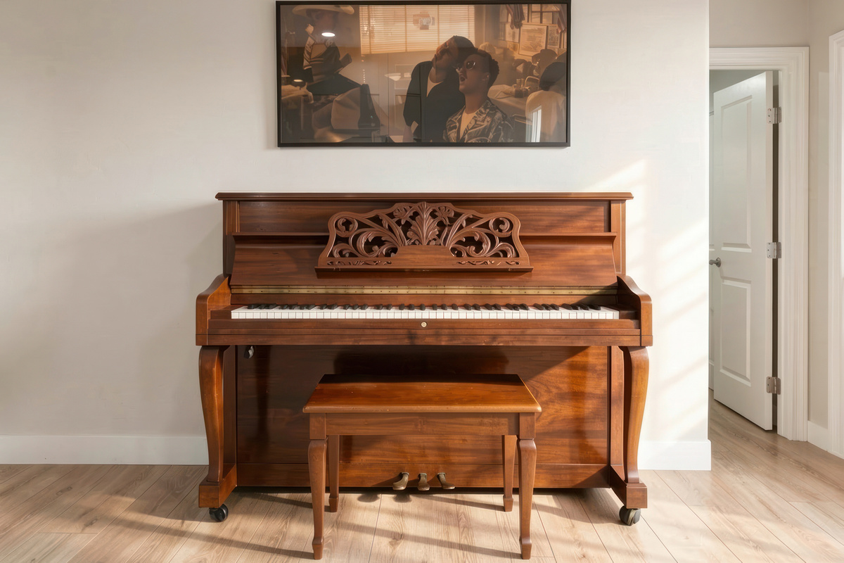 Tuned piano