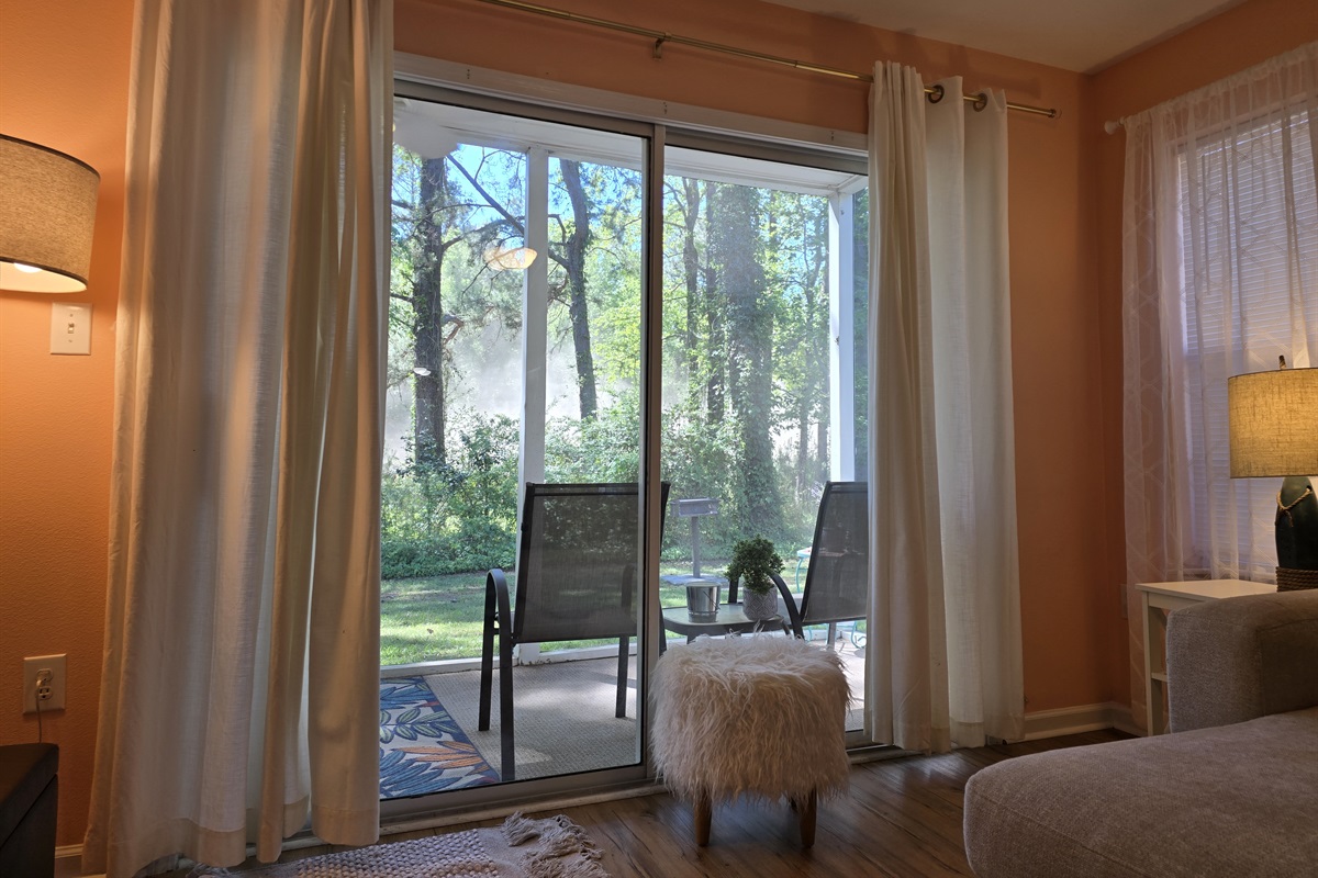 Screened-In Porch right off the Living Room