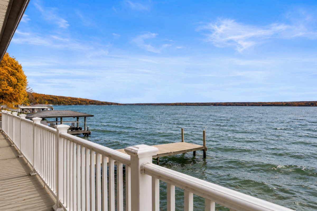 Amazing views from the front deck