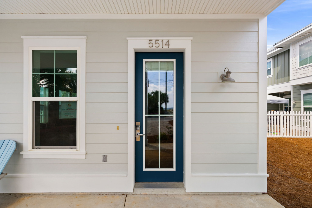 Updated beach home featuring fresh interior updates, modern comforts & relaxing coastal style