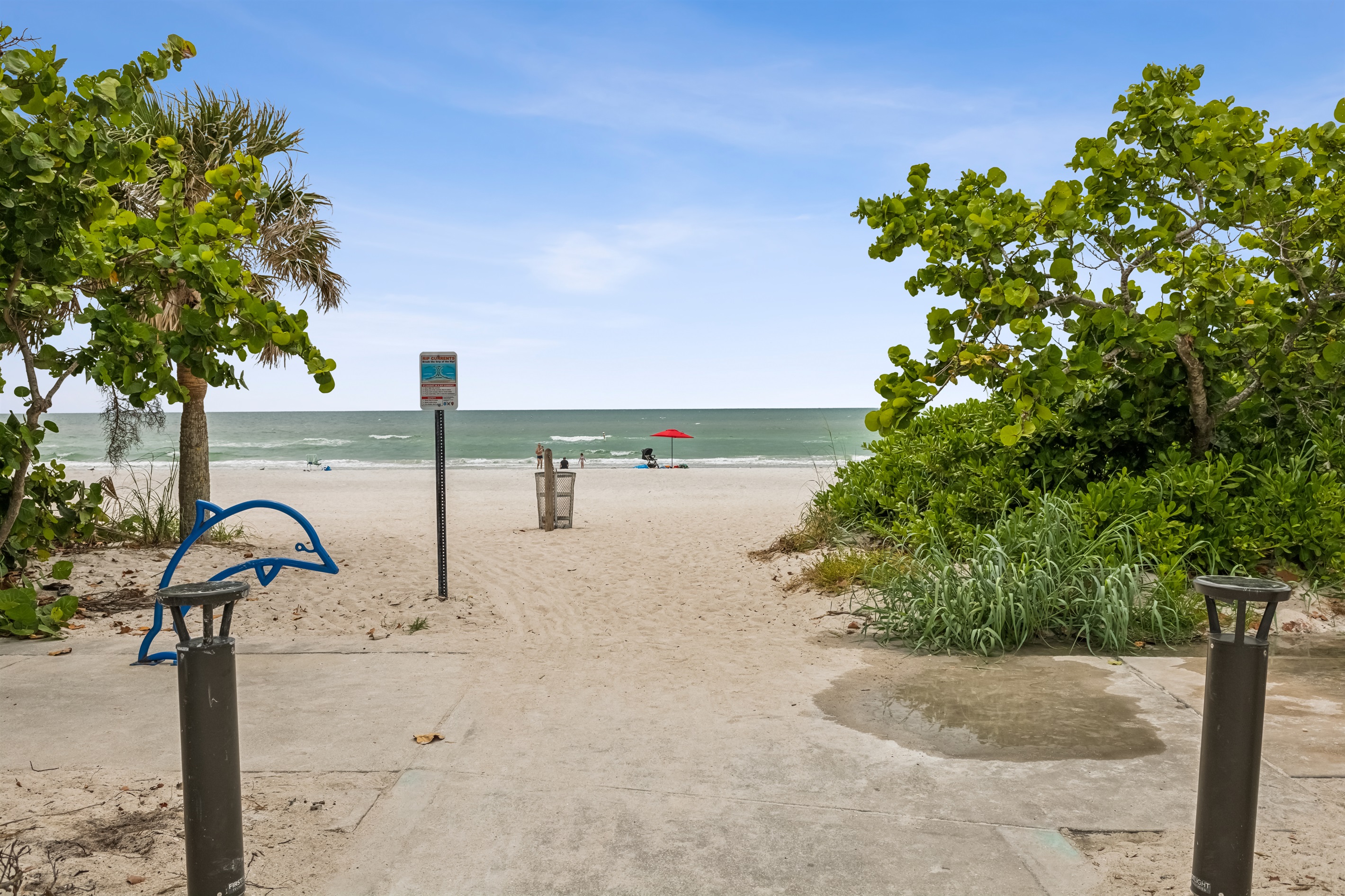 Clean beaches