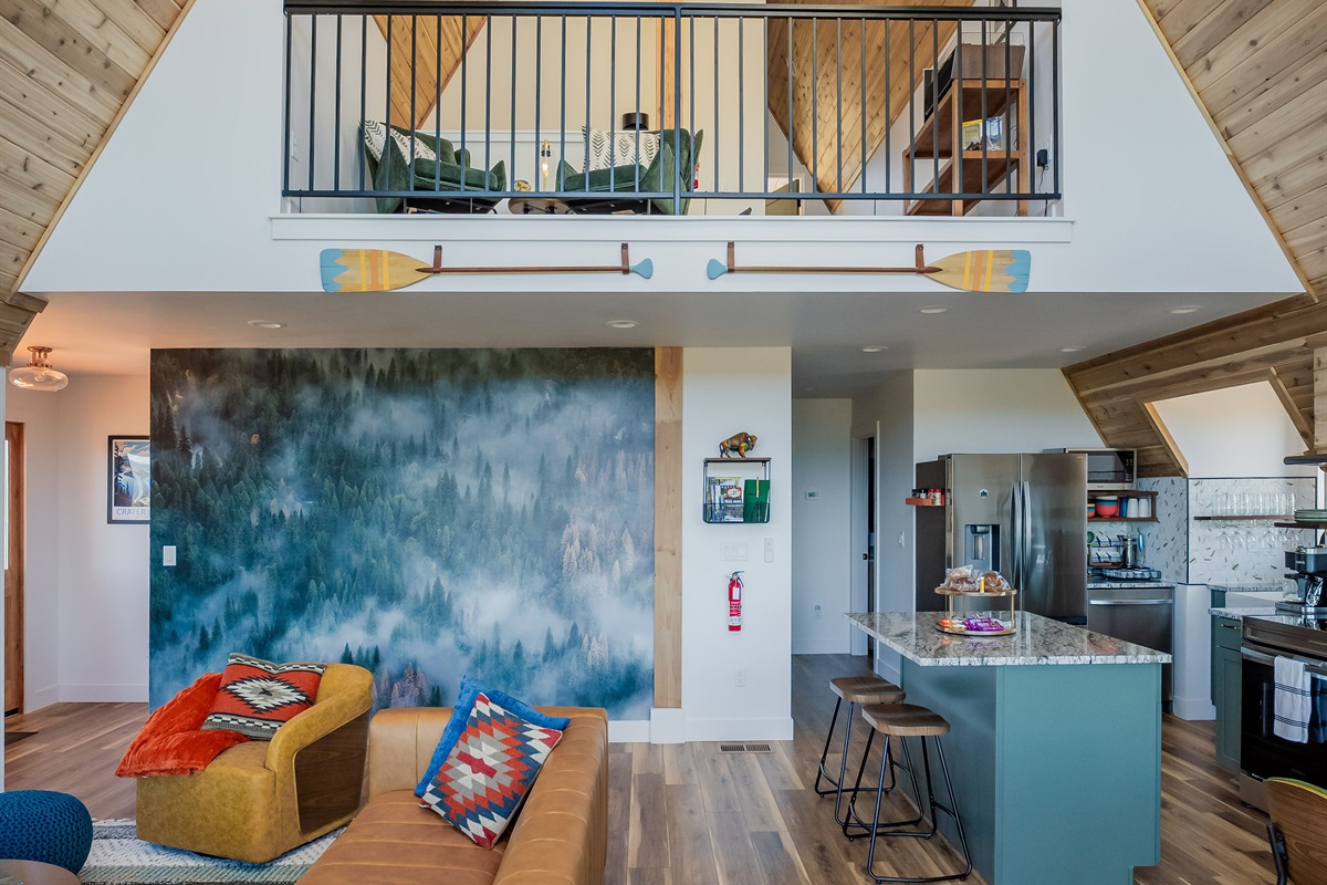 Loft Area Over Looking Living Area