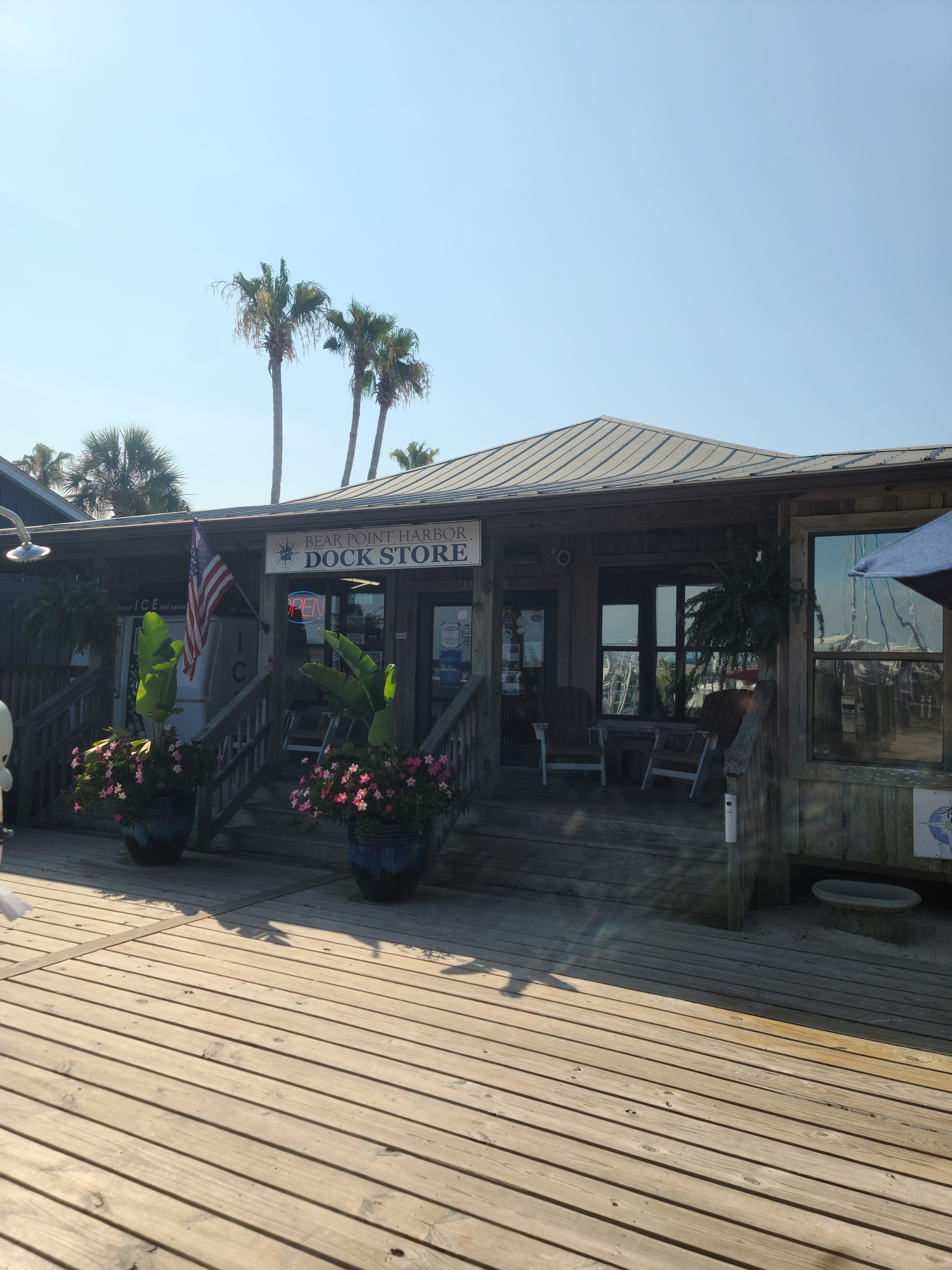 A marina within walking distance offers live music, fishing charters, and dolphin cruises — perfect for an evening out.