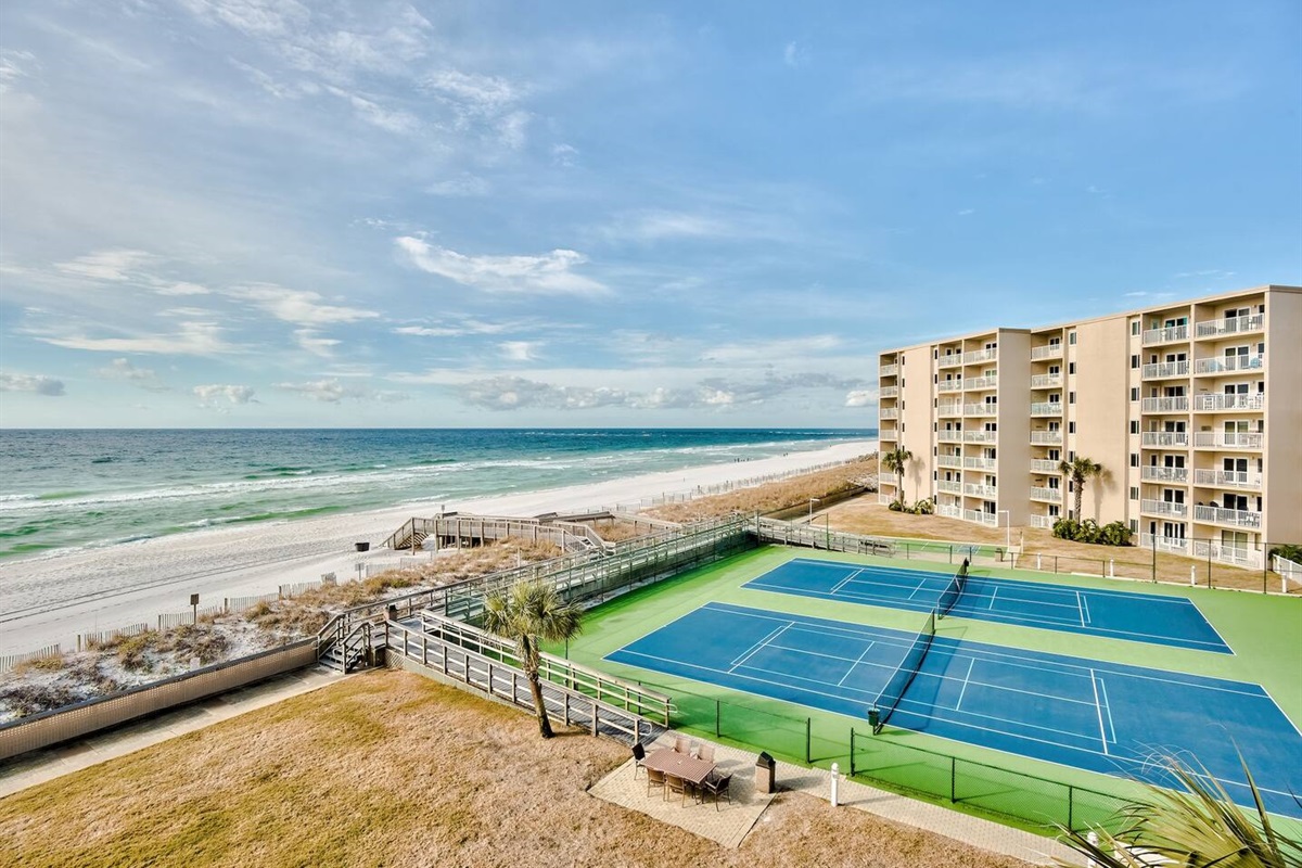 Big Gulf views from the 4th floor private balcony
