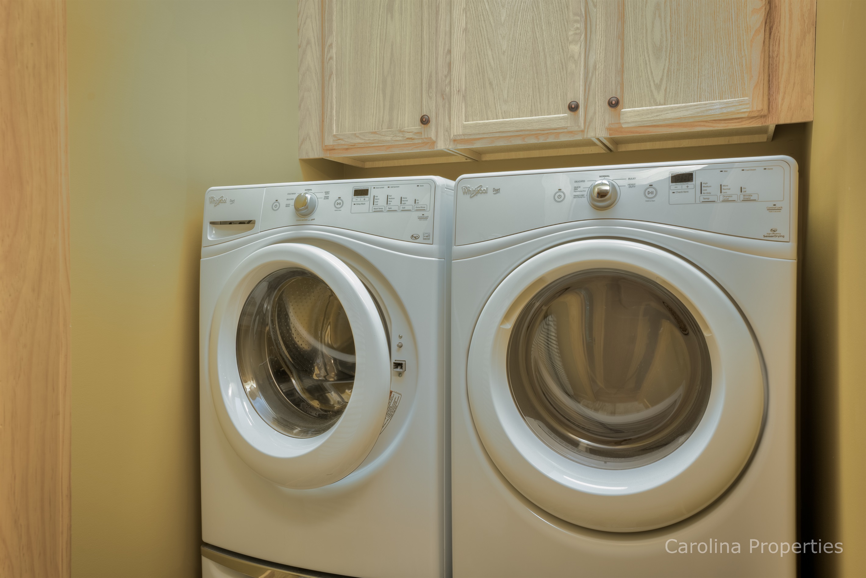 Washer and dryer