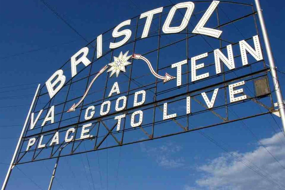 This is the Historic Bristol Sign on State Street. Bristol is indeed A Good Place To Live! 