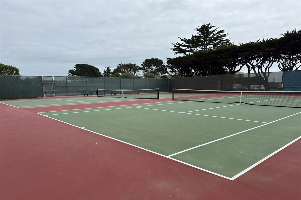 Community Tennis Courts available for use
