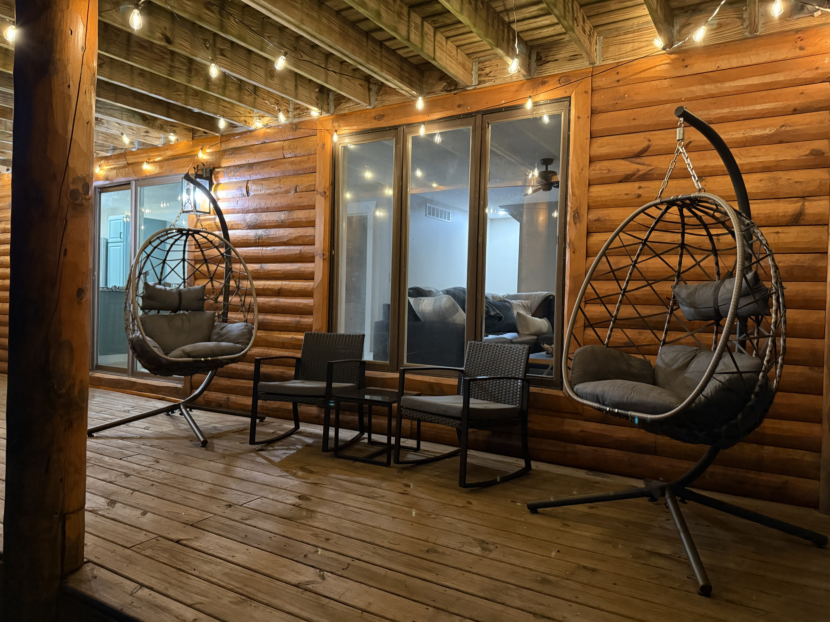 Main floor outdoor space