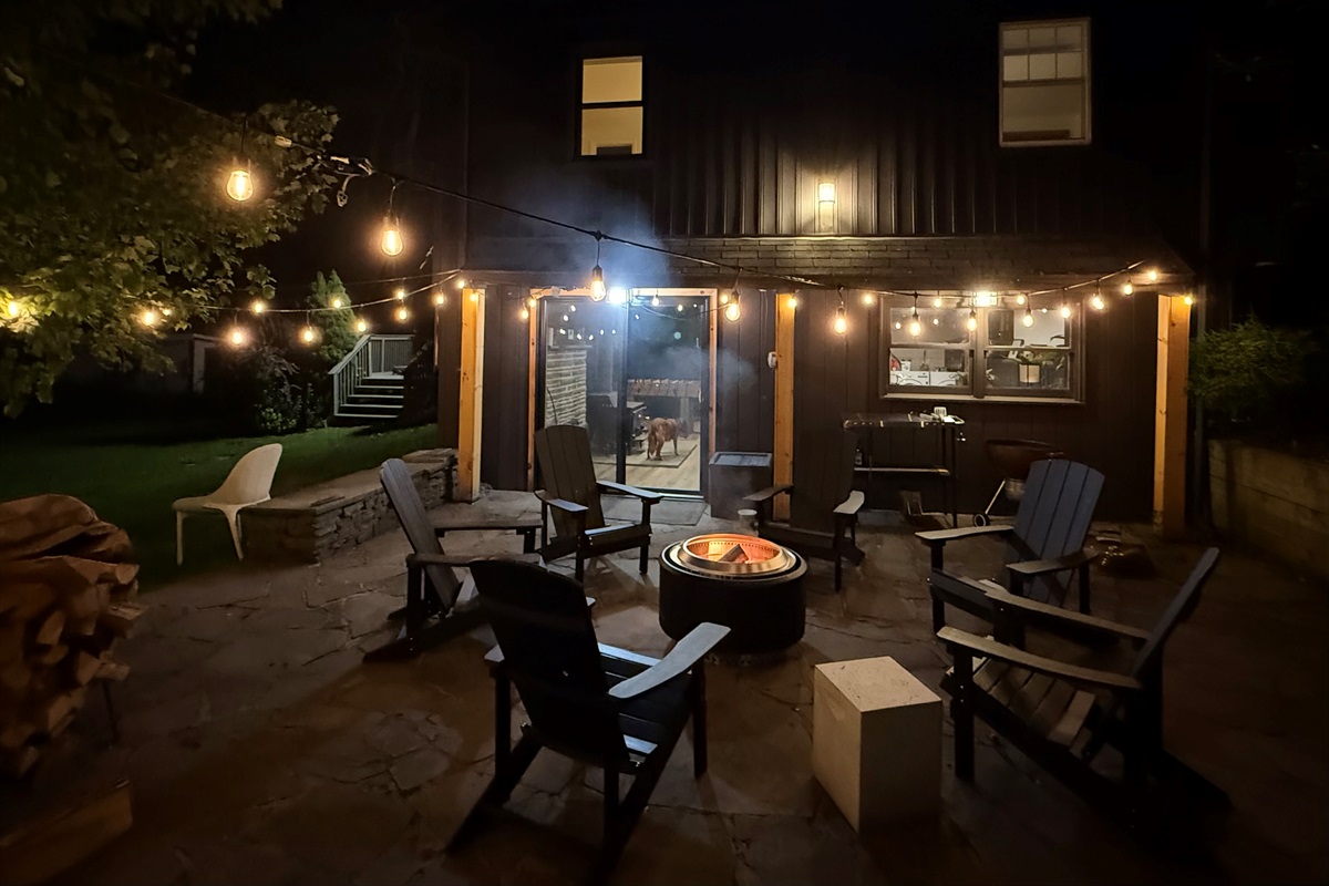 Patio with fire pit
