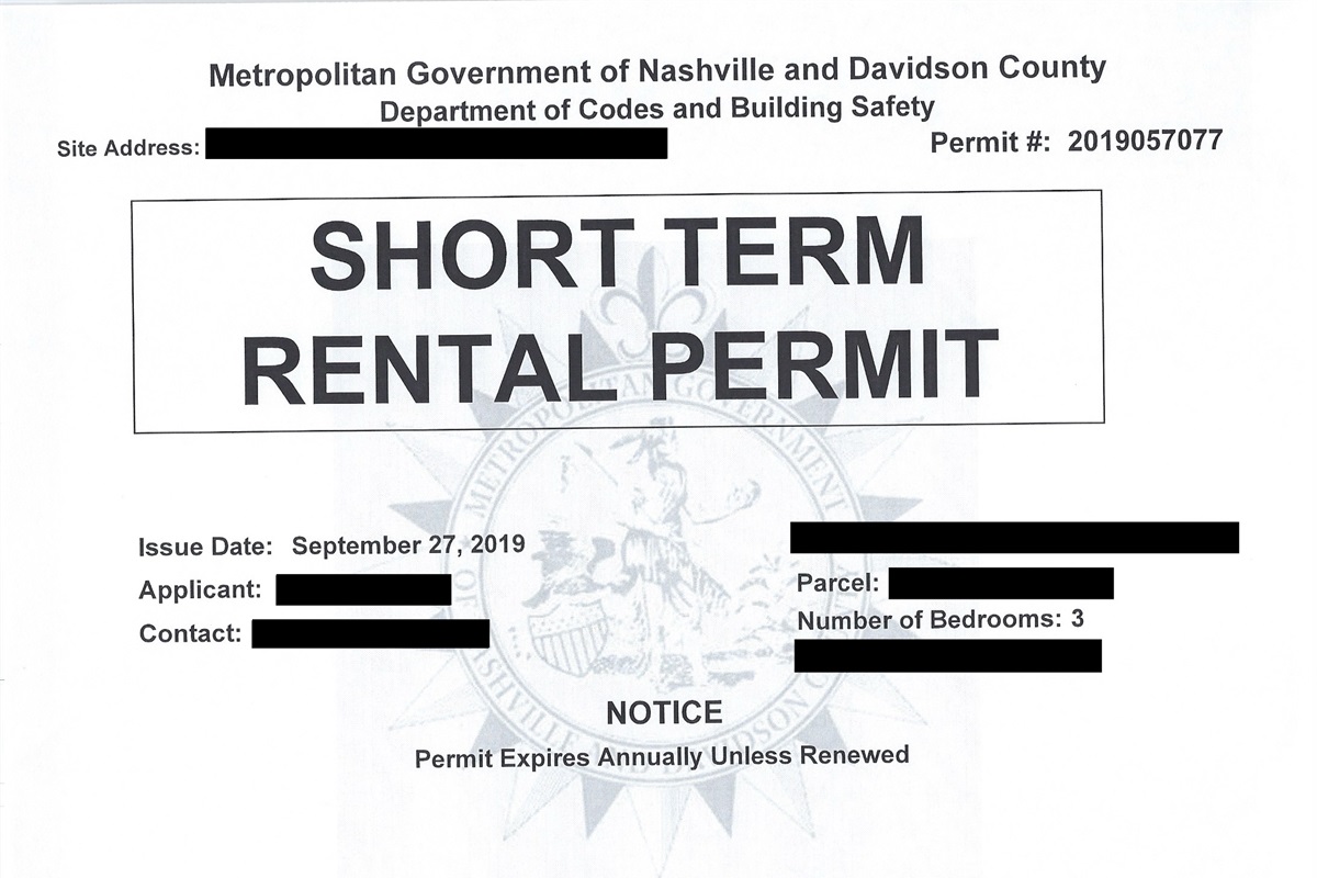 We are fully permitted and lawful, and pay all short-term rental taxes.